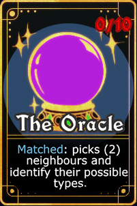 The Oracle card after the changes.